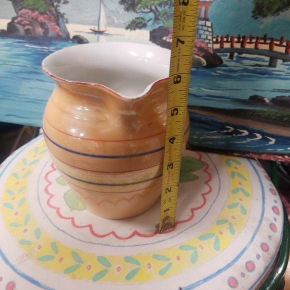 Vintage Pitcher - Made In Czechoslovakia Union K - - Picture 5 of 7